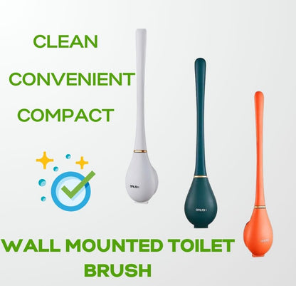 Wall-Mounted Toilet Brush